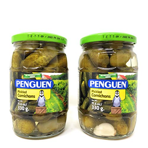 Penguen Pickled Cornichons (2 Pack, Total of 660g)