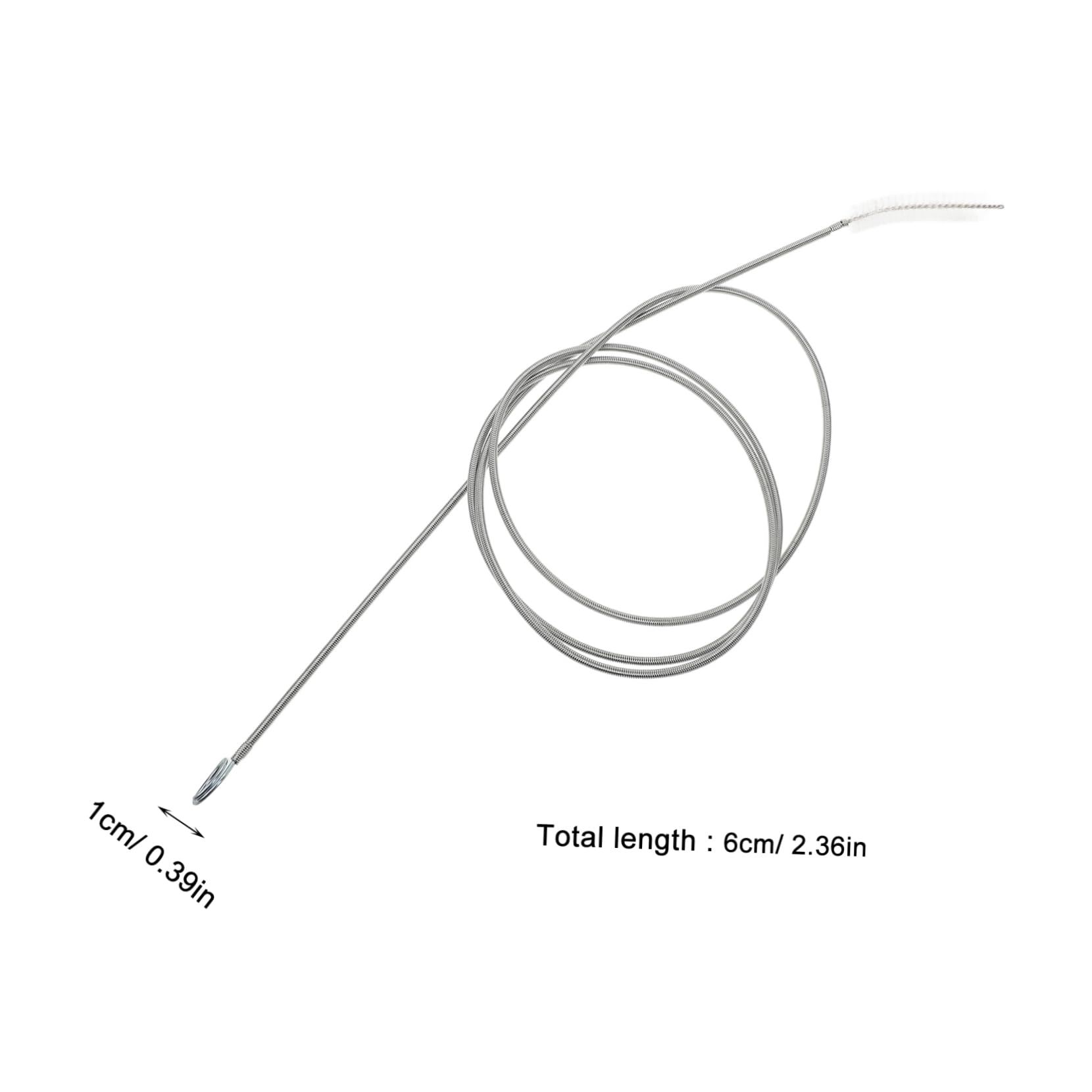 SOLUSTRE Drainage Dredging Cleaning Brush Refrigerator Coil Car Sunroof Drain Brush Set