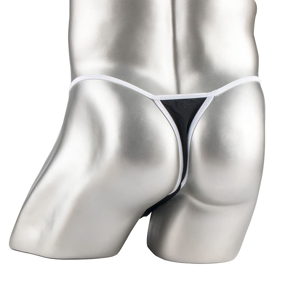 Tangas para hombre de cintura baja, suaves, cómodas, ligeras y transpirables, sin etiqueta