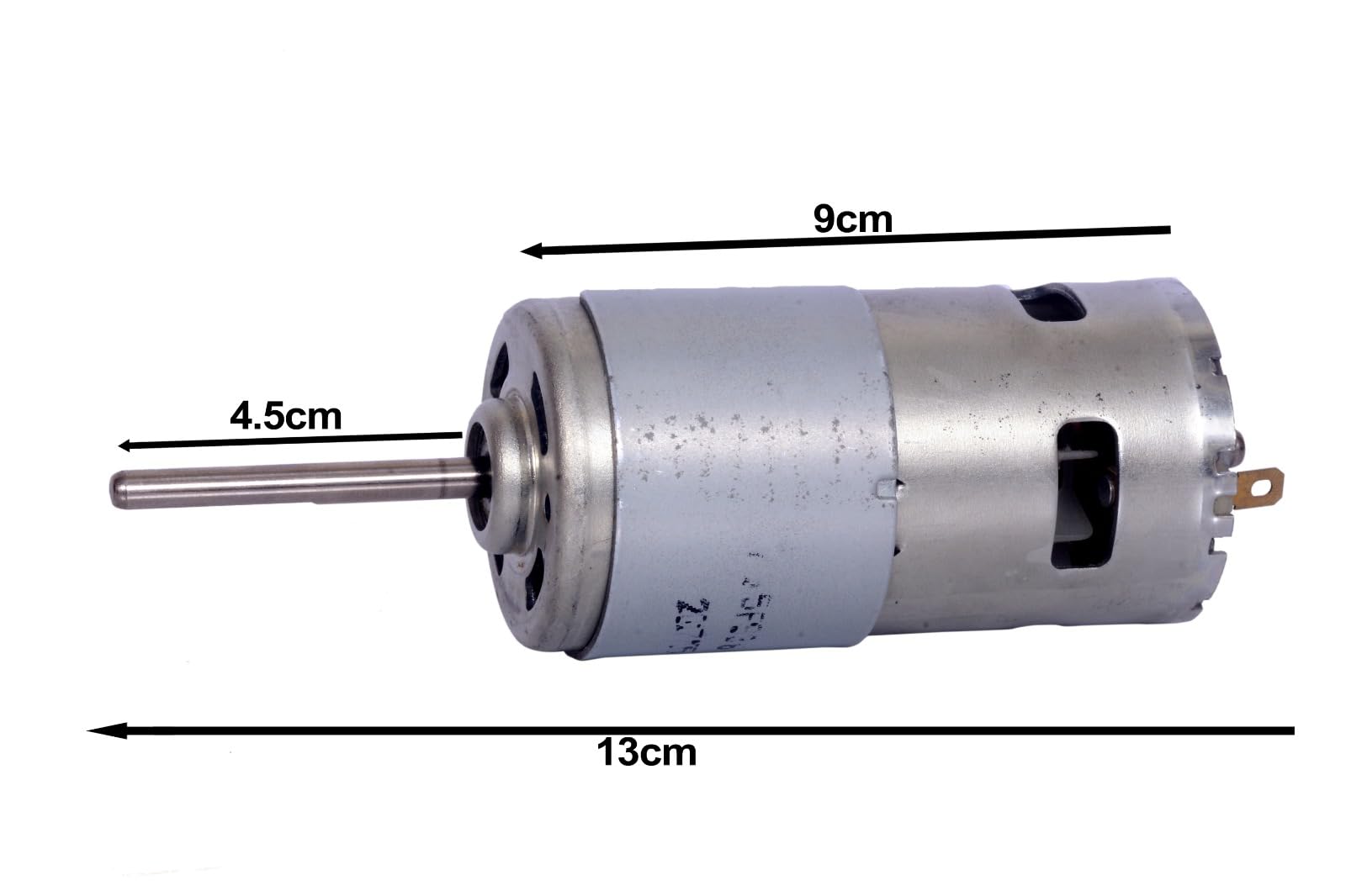 Rashri; One for All RS795 DC Motor Large Torque High Power DC12V-24V Universal Bearing Motor — Amazon image 3