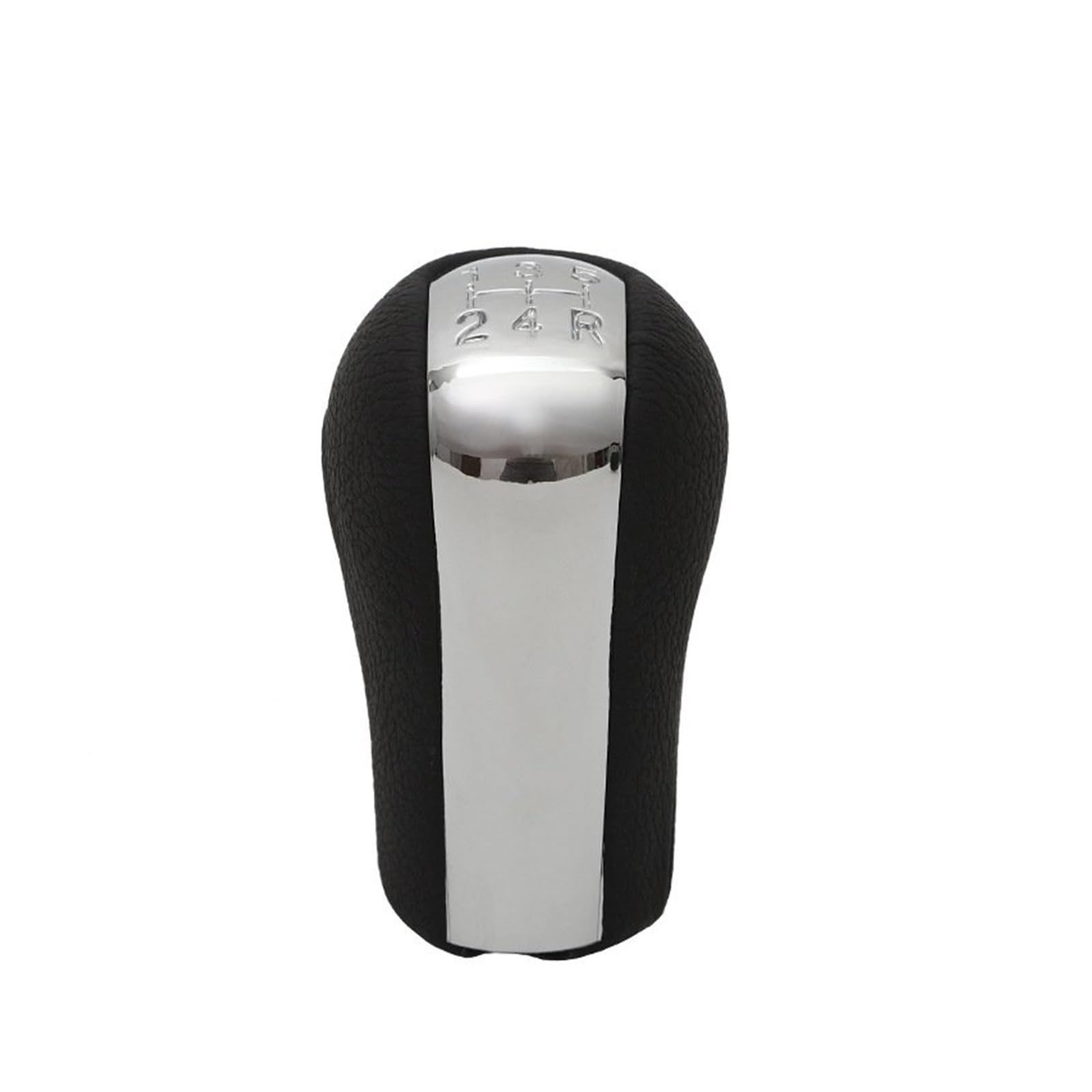 ZNCOJL Car Gear Stick Knob for Toyota for Corolla 5/6 Speed Car Gear Shift Knob Head Rod No Modification Required(Bright Silver,for 5 Speed)