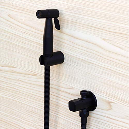 Shattaf toilet bidet spray de acero inoxidable 304 para inodoro negro