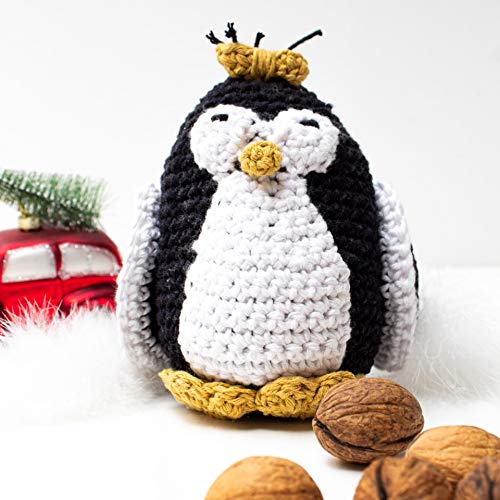 Kit crochet pingouin Coco pour un moment détente créative à la maison