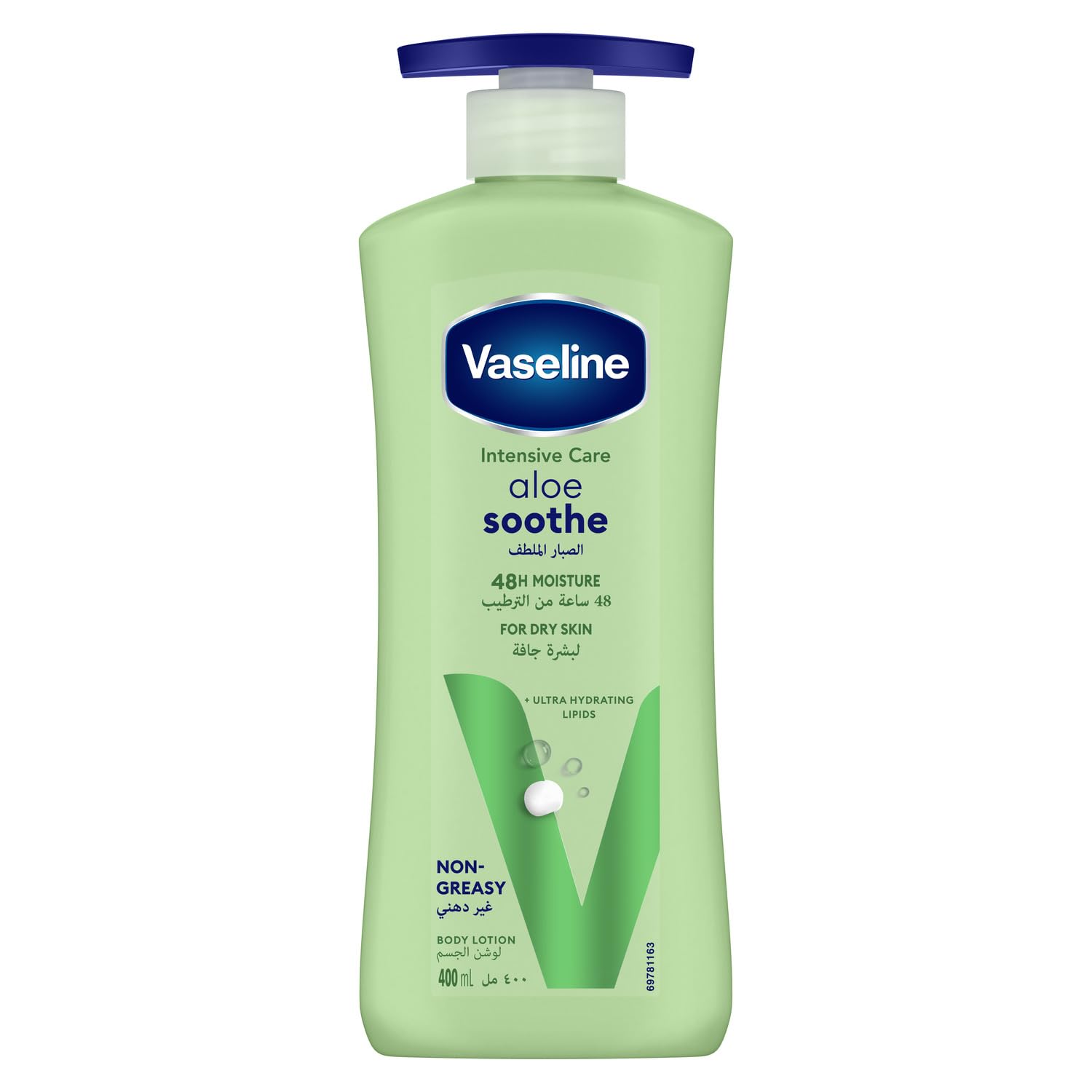 VASELINE Body Lotion Aloe Soothe , 400ml
