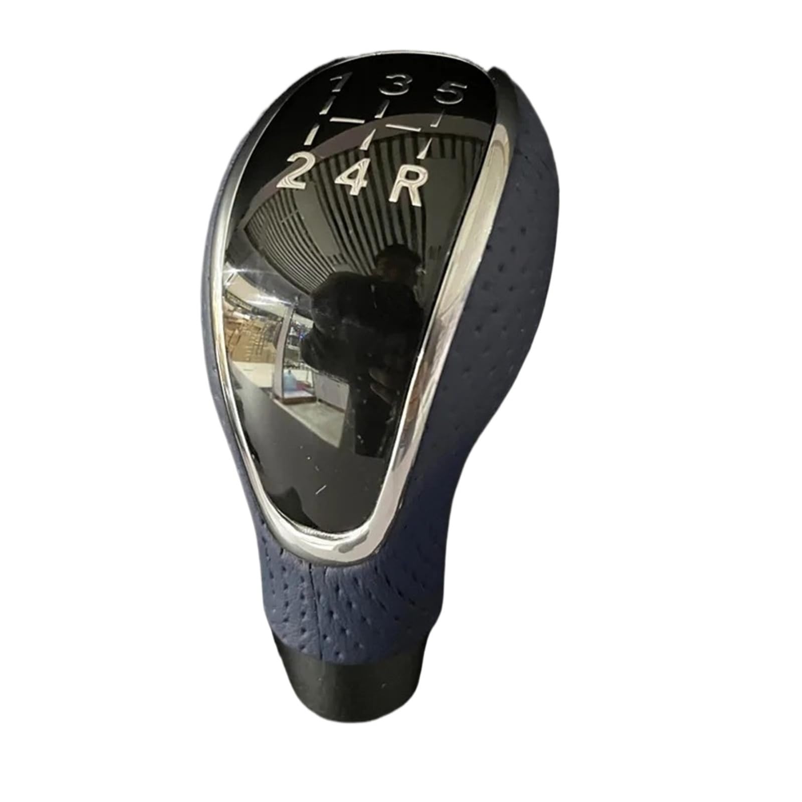 XZCVTYW Car Gear Lever Shifter Car Modification Gear Shift Head Gear Lever Head Wave Stick Head Manual Gear Shift Head(Blue)