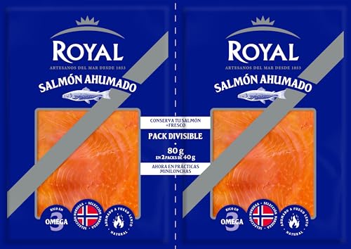 ROYAL salmón ahumado duo 2x40gr