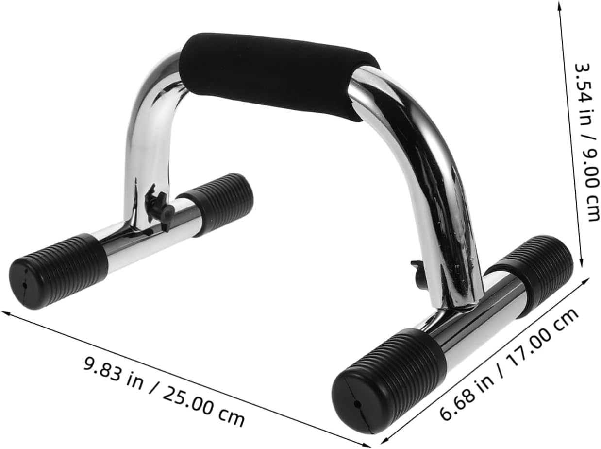 VANZACK 2pcs Ergonomic Push-up Stands Non-slip Fitness Equipment for Home Workouts Steel Frame for Strength Training and Floor Exercises