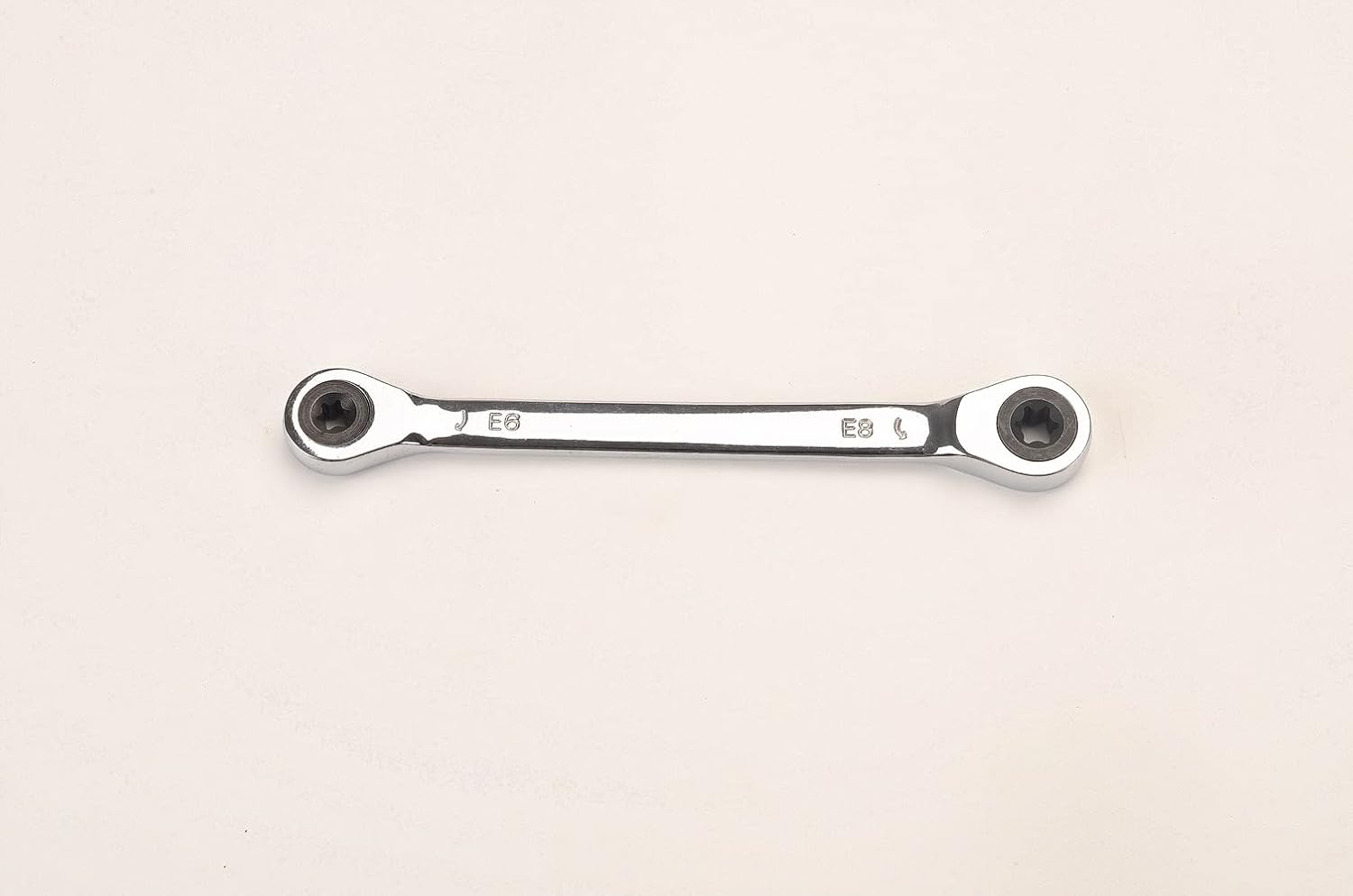 FLZOSPER E-Torx Double Box Ratcheting Wrench, E14x E18，Heavy Duty CR-V Box Ratchet Gear Spanner