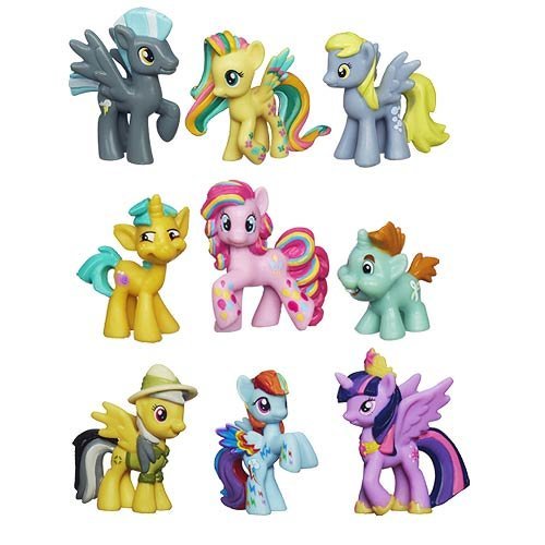 My Little Pony Friendship Is Magic Minis Set of 9 - Daring Pony