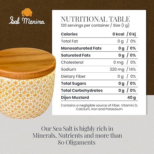 Sal marina Gourmet Dijon Mustard 176 oz miniatura 2