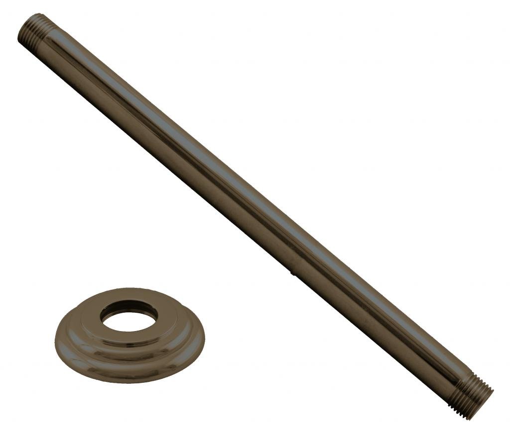 Westbrass D3612A-12 Ramię prysznicowe IPS, brąz natarty olejem 30 cm