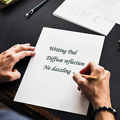 Image of Extended Mouse Pad Desk Pad Large 31.5 inch X 15.7 inch Large Mouse Mat XL Desk Blotter Writing Pad for Laptop /Office /Home, PU Leather Side Waterproof +Suede Side Non-Slip (Black)