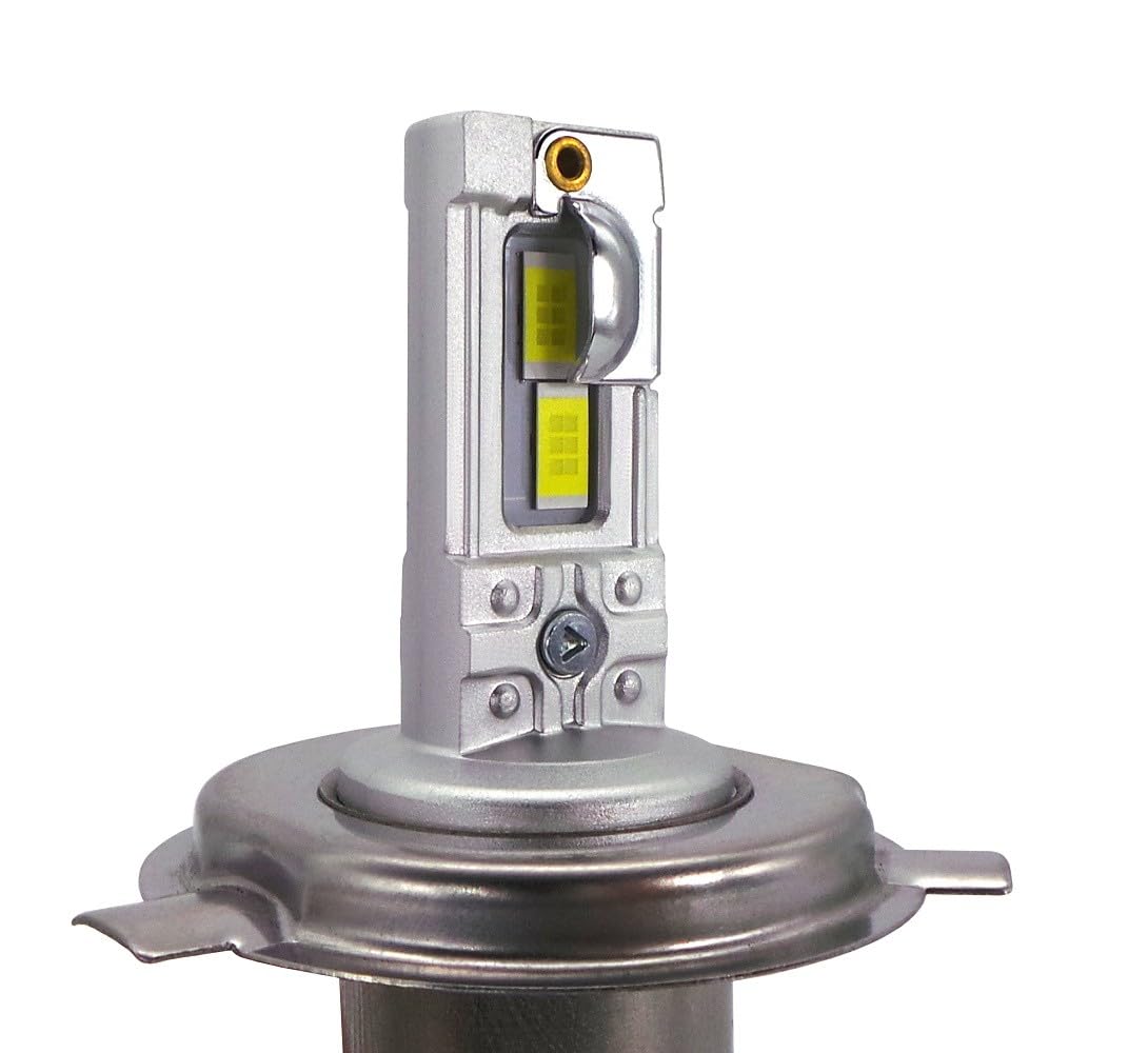 H4 Lampadina LED 9V-32V CANBUS 7500lm 1 pz forte luce bianca