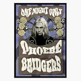 Phoebe BRIDGERS Poster Window Bumper Sticker Decal 5"