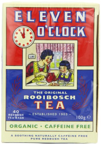 Image of Eleven O'clock Organic Rooibosch 40 Teabags (Pack of 5, Total 200 Teabags)