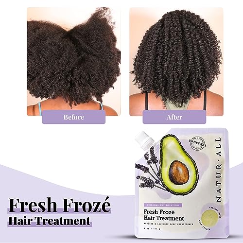 Naturall Deep Conditioning Hair Mask - Dry Ice Cream Treatment Deep Conditioner (Lavender & Tea Tree) #TOP2