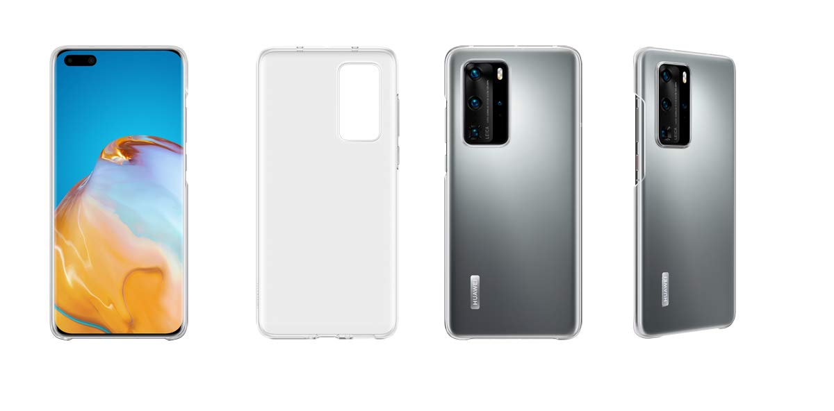 Custodia TPU Trasparente per Huawei P40 Pro - Protezione Elegante e