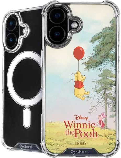 Skinit Phone Case Compatible with MagSafe iPhone 17 - Officially Licensed Disney Winnie The Pooh Eeyore Portrait Design