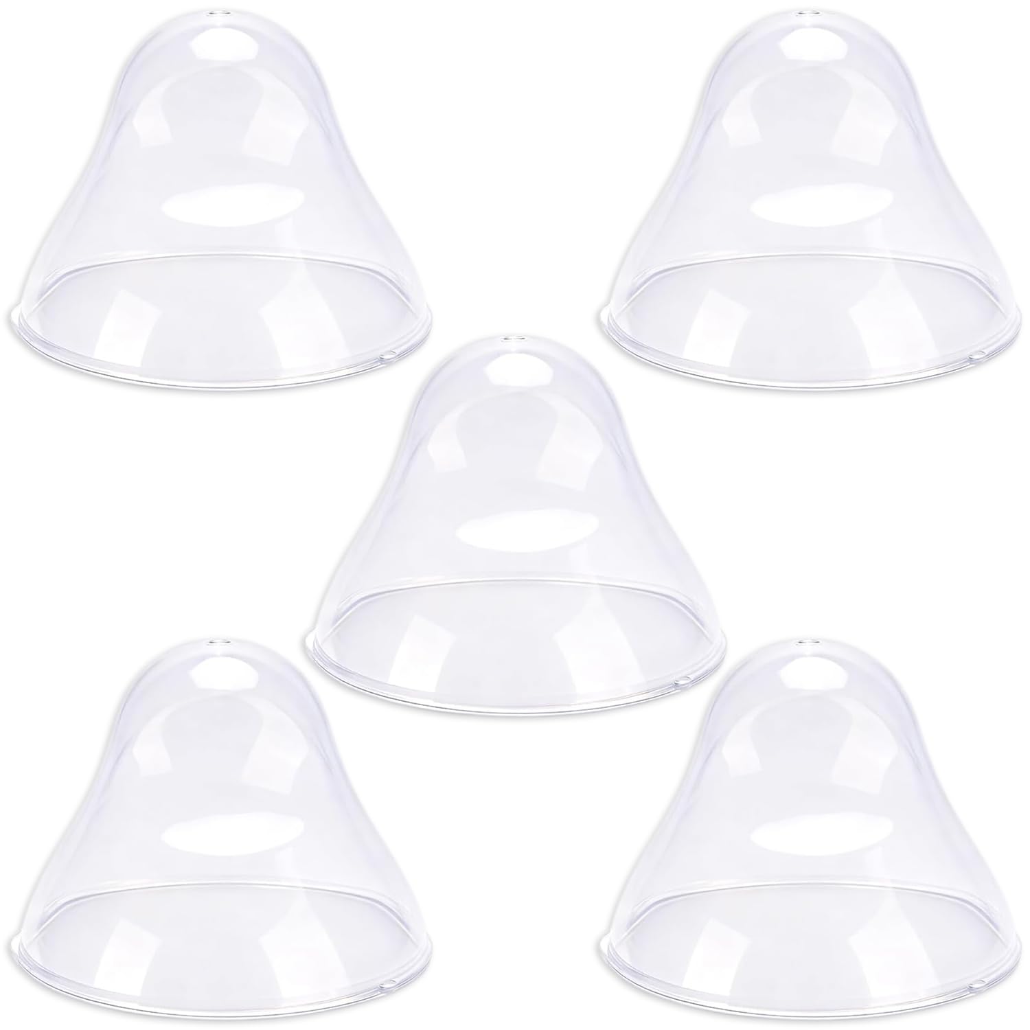 Baby Bottle Lids Replacement for Tommee Tippee, Leakproof Seal & BPA-Free Caps Replacement Designed for 5oz and 9oz Bottles for Feeding Tool Replacement Parts (5 PCS (Transparent))