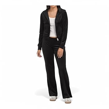 JUICY COUTURE ジューシークチュール トラックパンツ ブラック JUICY COUTURE(ジューシークチュール) パンツ(レディース