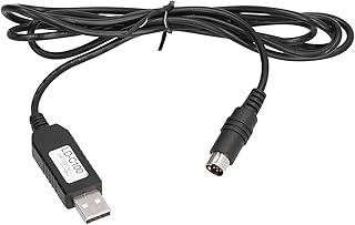 USB Programming Cable, Radio Data Line Round Aapater for Yaesu FT‑100 FT‑817ND 857D 897D 100D LD‑C100CT‑62
