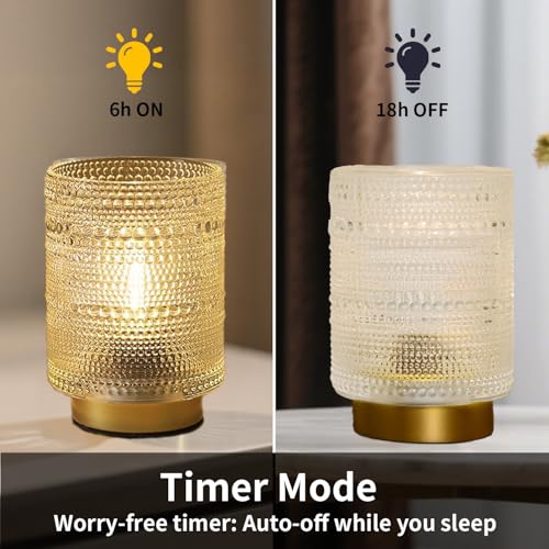 50% Off ChicLumen Rechargeable Battery Operated Table Lamp