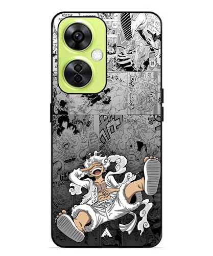 Image of Premium Anime 2 Case for Oneplus Nord CE 3 Lite (Glossy Finish) Soft-Touch Metal TPU Back Cover, Shockproof, Designer, Aesthetic Mobile Phone Case