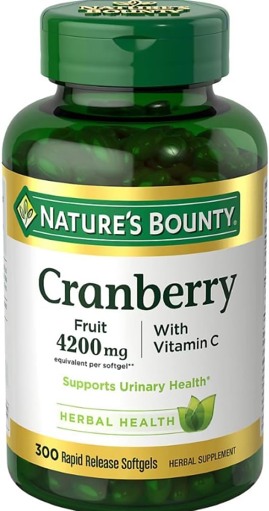 Natures Bounty Cranberry Fruit 4200 mg