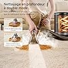uwant B400 Vapeur et Chauffage Shampouineuse Canapé Professionnel ，Aspiration Puissante 18Kpa，Portable avec 4 Accessoires,Nettoyeur Canapé Tissus 2-en-1 pour Tapis Set of 1,Meubles, Tissus, Voiture