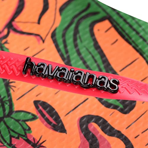 Chinelo Slim Cordel, Havaianas, Feminino, Coral Spark, 41/42