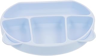 Hohopeti Placa De Silicone Tigelas De Sucção Para Bebê Tigelas De Sucção Para Descanso De Utensílio De Silicone Para Bebê Placas De Sucção Para Compartimento Do Bebê Prato De Jantar Tigela