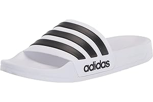 adidas Unisex-Adult Adilette Shower Slides Sandal: Perfect Slides for Soccer and Beyond