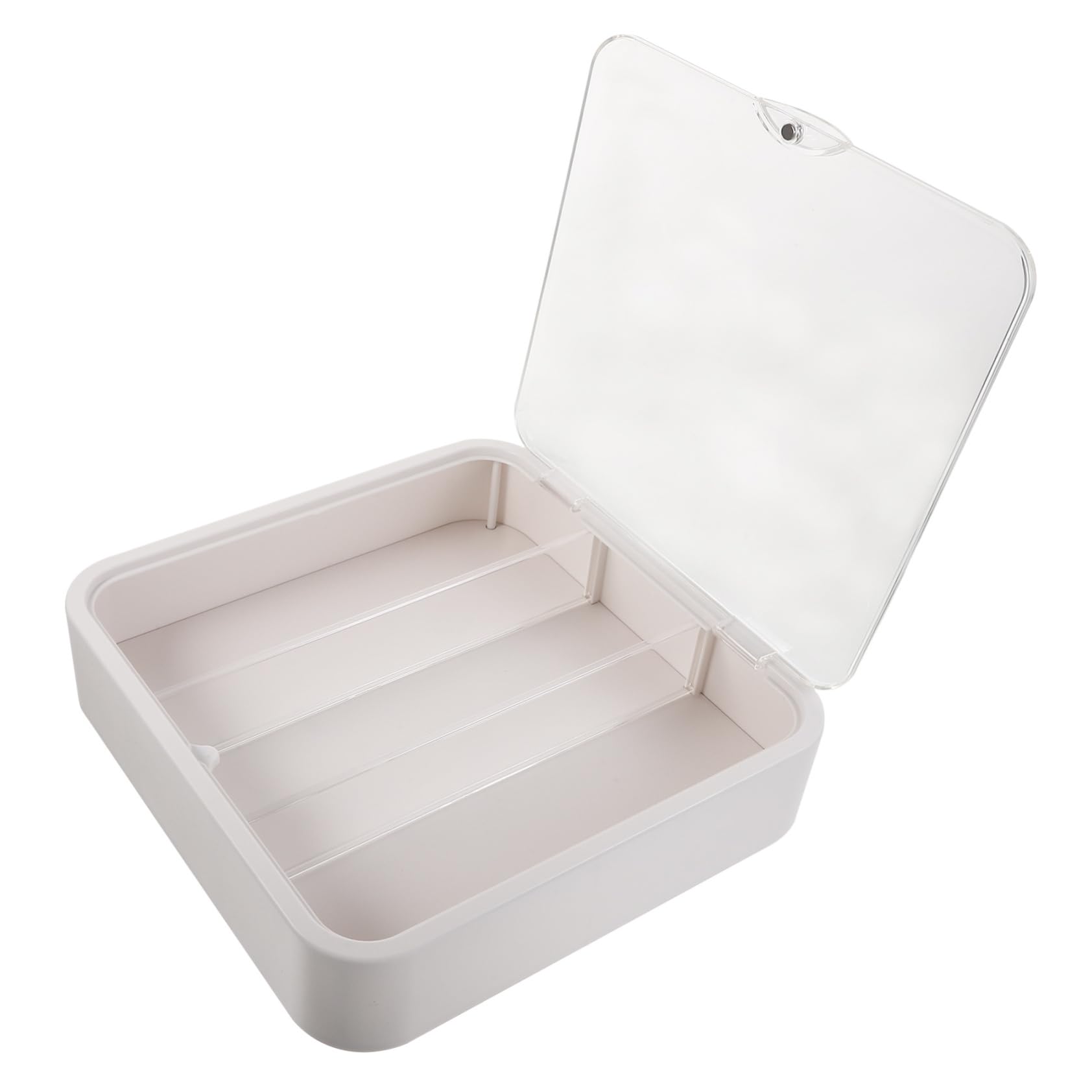 Boîte Murale à Figurines Mini, Présentoir de Rangement, Plastique Blanc