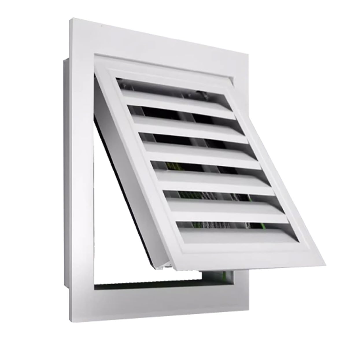 Zdejmowany filtr powietrza powrotnego osłona wentylacyjna żaluzjowy panel dostępu do domowego biura i hoteli 350 x 350 mm (14 x 14 cali) biały - trwały i łatwy w instalacji