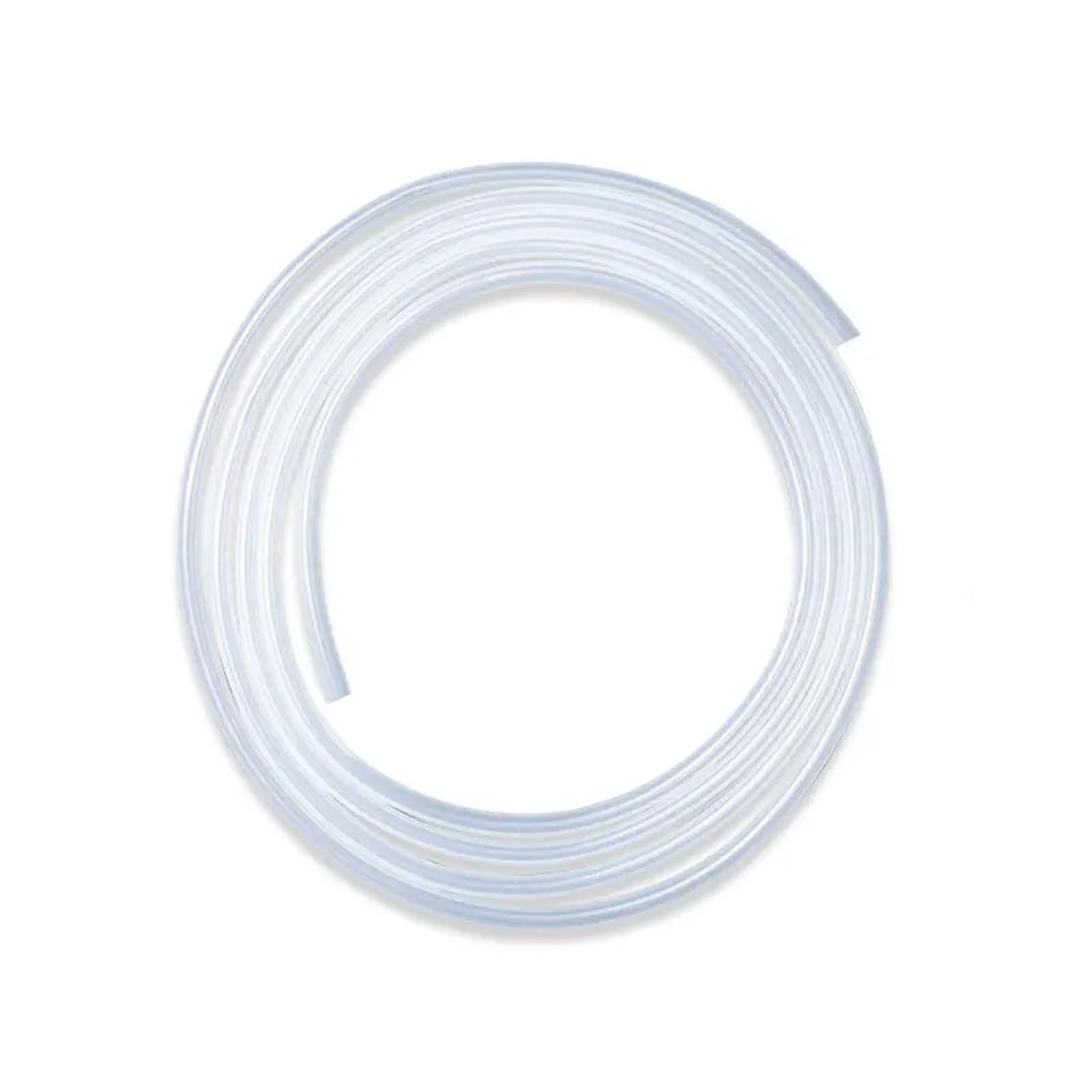 2M Transparent Silicone Tube - Flexible Rubber Hose (3-10mm Diameter)(6-8mm)