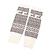 Produktbild JiaMeng Overknee Strümpfe Gestrickt Kniestrümpfe Damen Winter Warm Beinstulpen Beinlinge Strümpfe Baumwoll Strümpfe Legwarmers für Damen und Mädchen