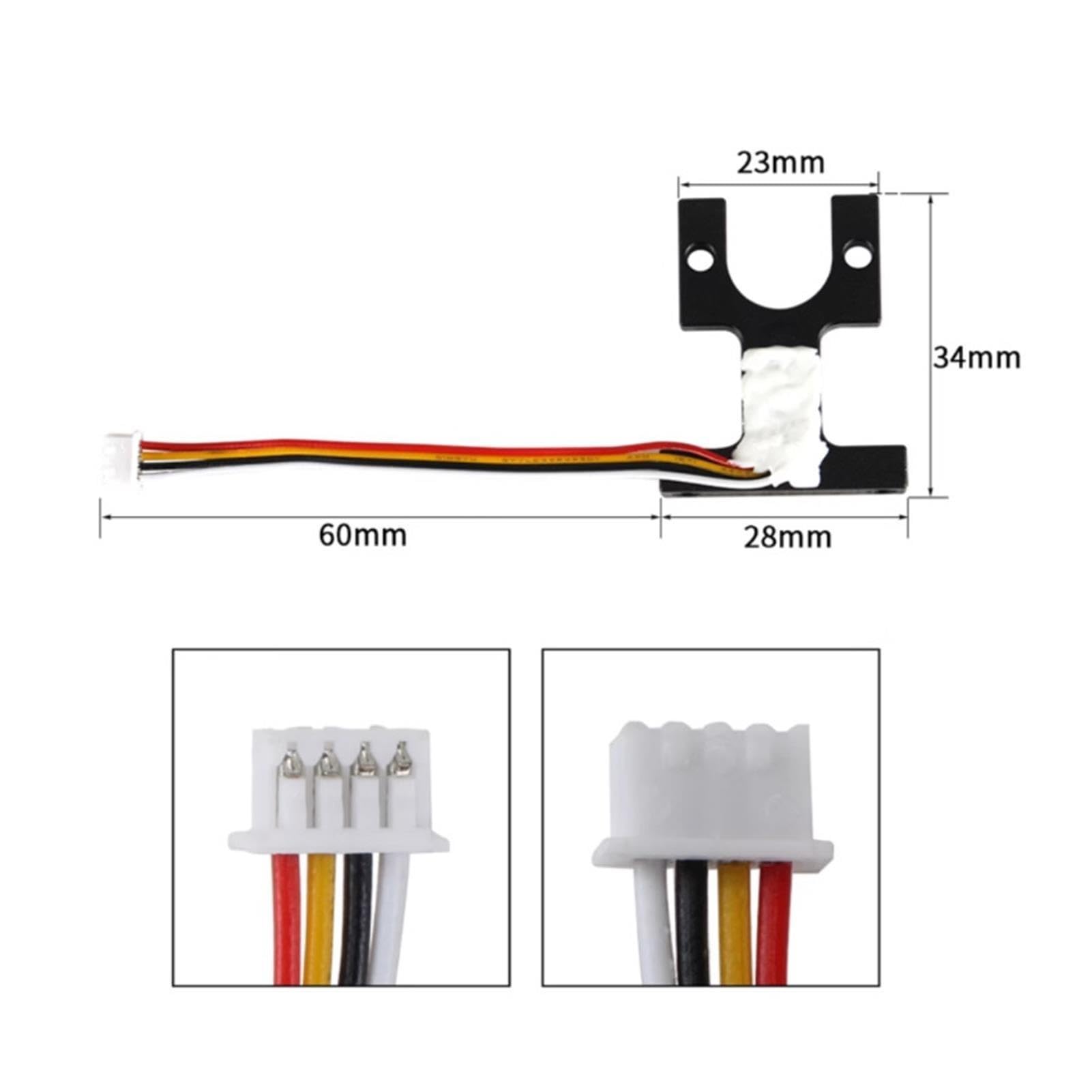 Strain Gauge Sensor Hot End Mount Block Kit For 3D Printer Parts