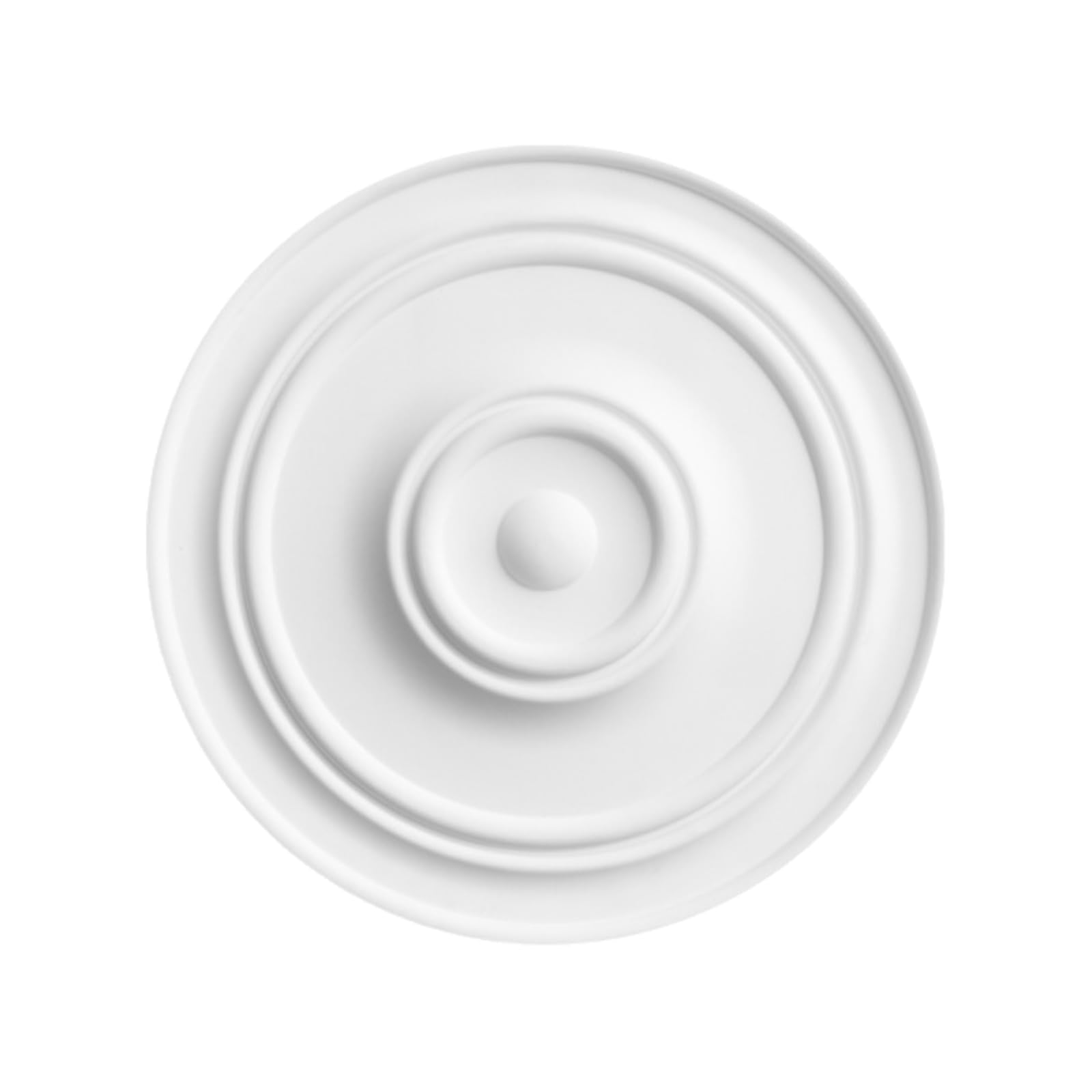 Foelanne Style-M Round Pu Ceiling Medallion Ceiling Fan Light Base Multiple Sizes 40-60 Cm(,56Cm)