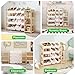 MallBest Kids Toy Storage Organizer with Bookshelf – Wooden Toy Bin Organizer with 12 Storage Bins & 3-Tier Shelf, Toy Shelf for Toddlers, Nursery, Playroom, Bedroom(Natural)