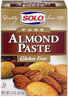 Solo Almond Paste, 8-Ounce Packages (Pack of 6)