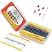 Resistor Assortment Kit - Set of 600 Assorted Resistors from 10 Ohm to 1 MOhm in a Box- Metal Film Resistors Variety Pack with 30 Values Plus Thermistor, Photoresistor and 5 LEDs from Plusivo