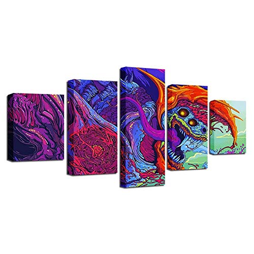 Decoration murale hd photo salon tableau abstrait grand format