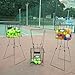 jifader Tennis Ball Hoppers，Pickleball Hopper,79 Tennis Or 50 Pickleball Capicity,Also Use As Ball Picker,Easy to Pick Up 30 Tennis Or Pickle in 1 Minute, Easily Placed in The Trunk of A Car