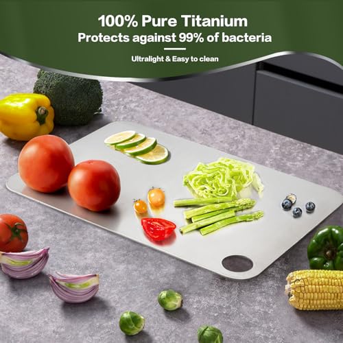 Titanium-Cutting-Board-100-Pure-Titanium-Cutting-Boards-for-Kitchen-Cutting-Edge-Hygiene-Durability-Double-Sided-Titanium-Cutting-Mat-for-Meat-Fruit-Vegetable-S-Size Titanium Cutting Board 100 Pure Titanium Cutting Boards for Kitchen Cutting Edge Hygiene Durability Double Sided Titanium Cutting Mat for Meat Fruit Vegetable S Size
