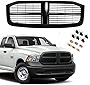 CarPartsDepot New Replacement Parts Front Black Grille Grill Fit For Dodge 2006-2008 Ram 1500 2006-2009 Ram 2500/3500 Pickup Truck CH1200280 5JY121SPAE