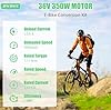 Electric Bike Conversion Kit, 36V 350W Thumb Kit E-Bicycle Kit, Mountain Bike Conversion Custom for Mountain Bike Conversion #2