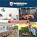Veddelholzer Kühlmatte (M) für Hunde extra Dick und selbstkühlend ohne Strom Perfekt für Sommer & Reisen Für kleine, mittlere & große Hunde Kühlmatte Hund Faltbar & leicht zu reinigen