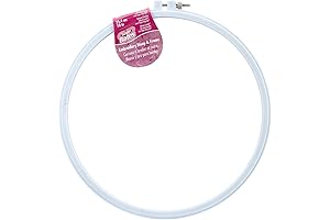 Susan Bates Plastic Deluxe Super Grip Embroidery Hoop