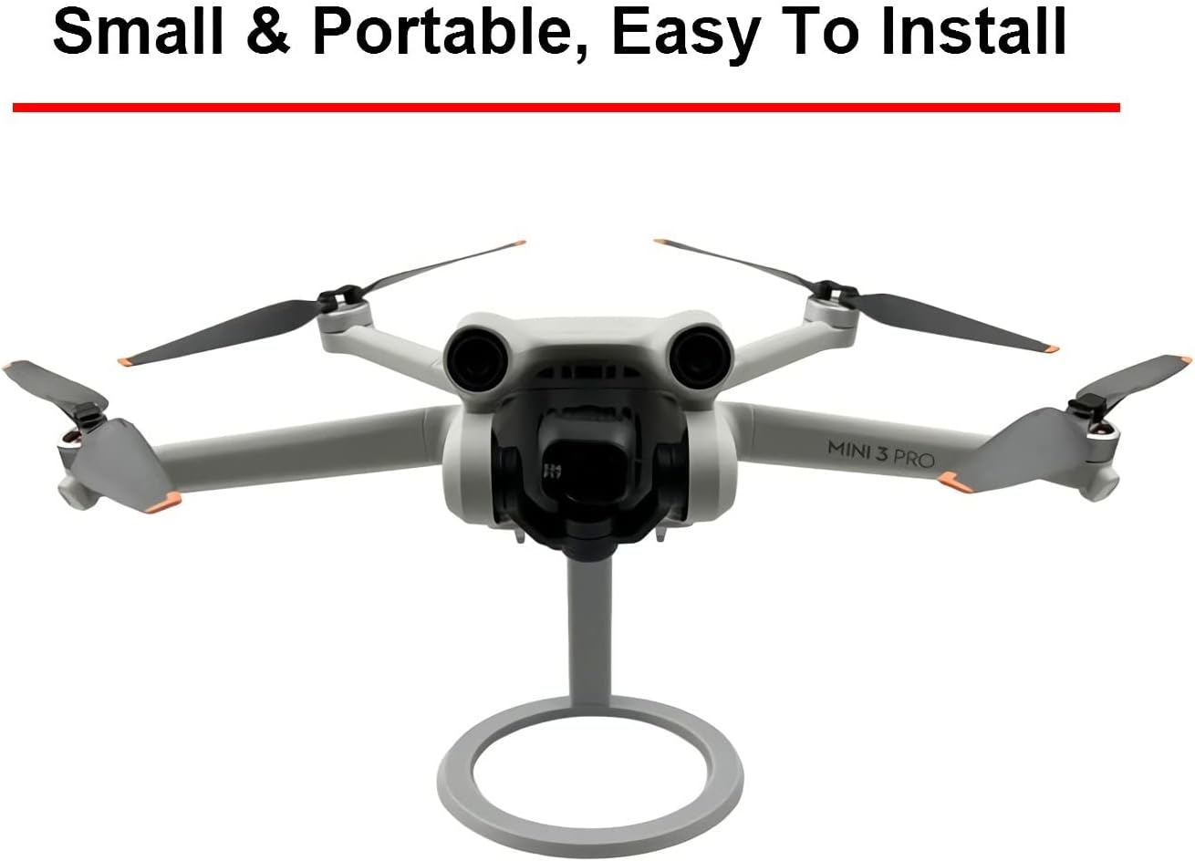 Mini 4 Pro Desktop Display Stand,Drone Adjustable Holder Mount for DJI Mini 3 Pro/Mini 3 Accessories（Gray）