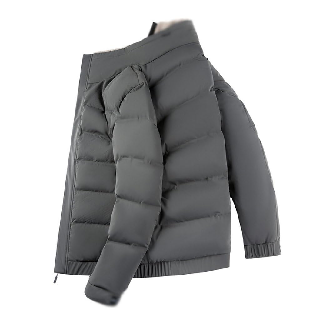 Doudoune homme col montant amovible duvet de canard tenue de père idéale